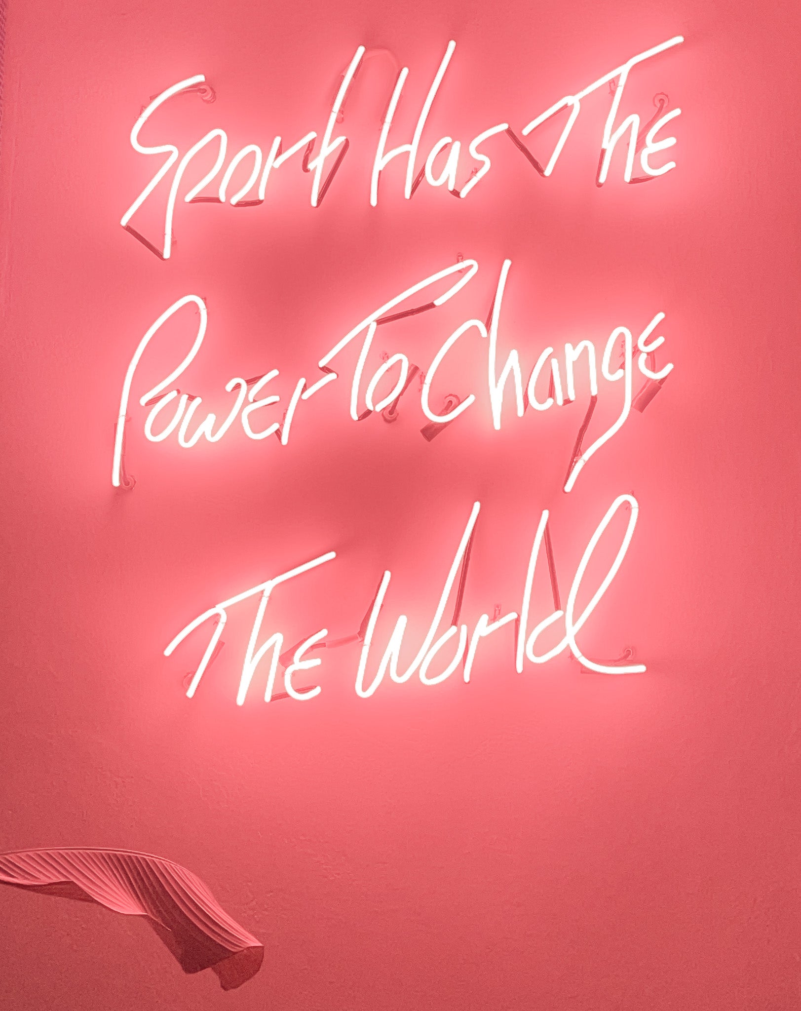 Sports has the power to change the world photo